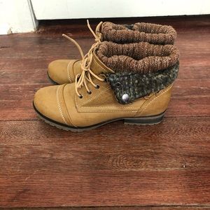 Tan Boots